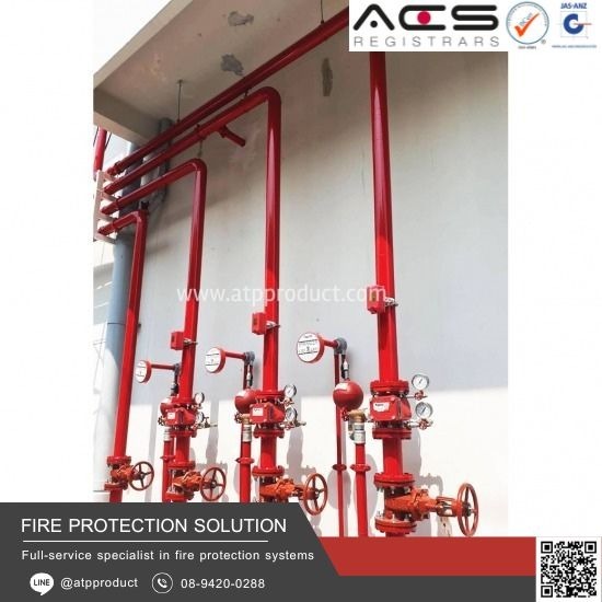 ระบบดับเพลิงอัตโนมัติด้วยน้ำ (Sprinkler systems) ระบบดับเพลิงอัติโนมัติด้วยน้ำ (Sprinkler systems) 